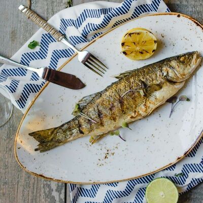 Сибас в Пряности & Радости на Васильевском по цене 790