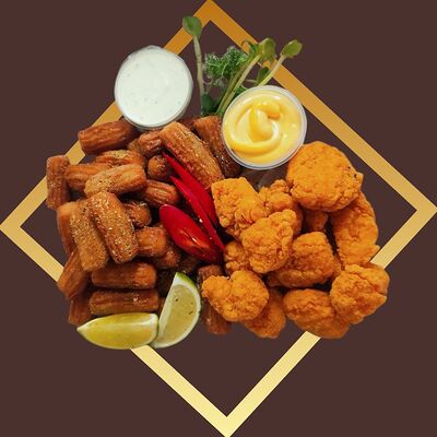 Сет-чуррос с куриным попкормом в Churreria Comida Mexicana по цене 25 р.