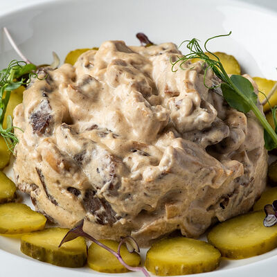 Беф строганов с грибами доставка в Еда Да по цене 590 ₽