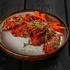 Хрустящие куриные крылья в соусе BBQв Паб Мира по цене 560