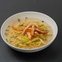 Суп-лапша с курицей на натуральном бульоне в I-Chef био-бистро