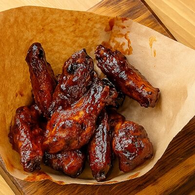 Крылья BBQ в VinBurger по цене 580 ₽