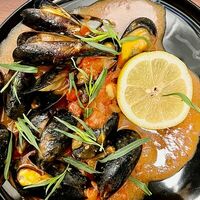 Мидии в томатном соусе в Пилмэн