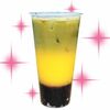 Апельсиновый бамбл-матча со смородиной в Кофечиз и bubble tea по цене 610