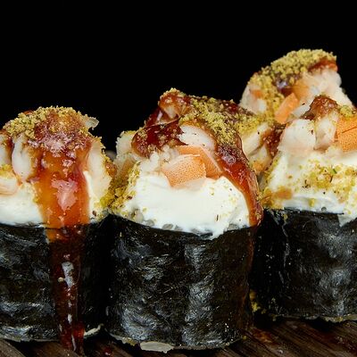 Креветка, лосось и фисташка в Полтора тигра по цене 830