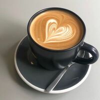 Латте в Luffy Coffee & Art
