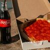 Логотип кафе Pizza Shop