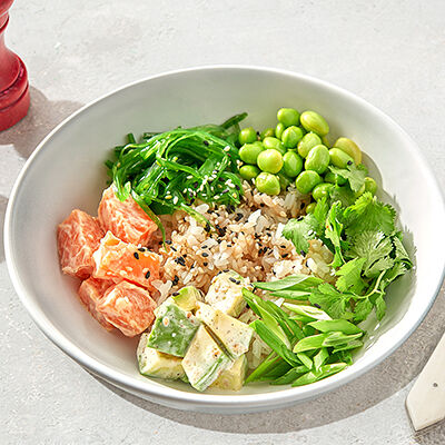 Боул с лососем в ПАЛКИ-СКАЛКИ по цене 524 ₽