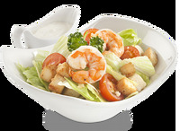 Салат Цезарь с креветками в Дока пицца