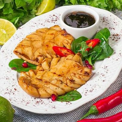 Кальмар на гриле в Мушмула по цене 499