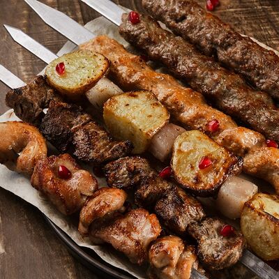 Кебаб из свинины и говядины в TATEV по цене 830 ₽