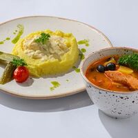 Филе Минтая в слив. соусе Ланч в Река Море