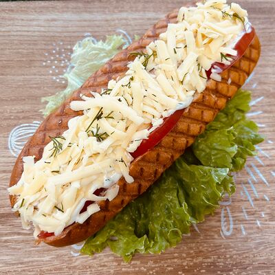 Хот-дог с сыром в Вкус перекус по цене 160 ₽