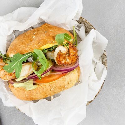 Креветки с рукколой в Гастробар DOM по цене 630