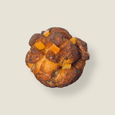 Маковая булка с апельсиномв Anycake по цене 190 ₽