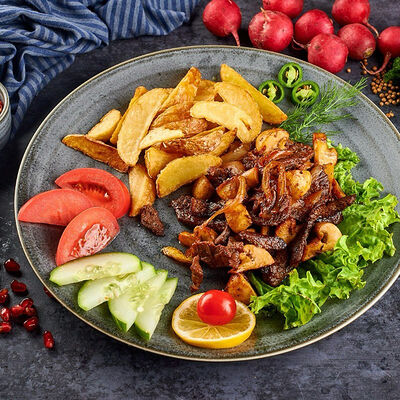 Мясо с грибами в Чайхана Фаррух по цене 710 ₽