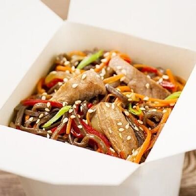 Вок лапша на выбор или рис с морепродуктами в Суши-Мания по цене 350