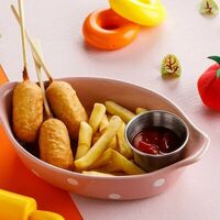 Детские колбаски из сказки с картофелем фри в ЛарисуВаннуХочу
