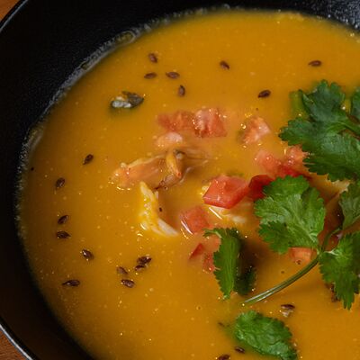 Тыквенный карри с креветкамив Горячо по цене 690 ₽