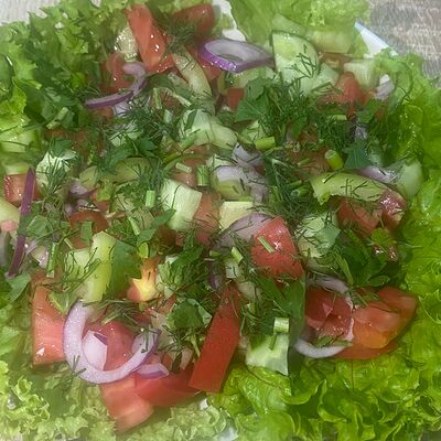 Овощной салат в Шаурма №1 Гирос по цене 550 ₽