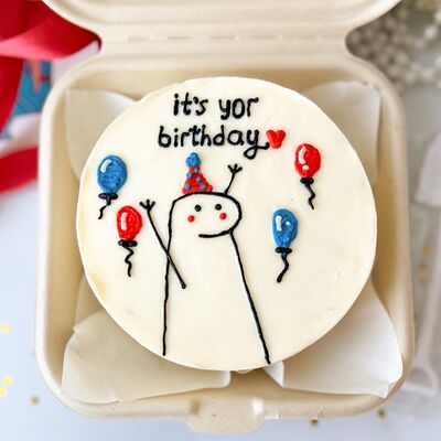 Бенто торт it’s your birthday в БИСКВИТ ХАУС по цене 1950 ₽