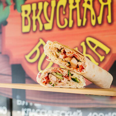 Шаурма мини острая в Вкусная бочка по цене 299 ₽