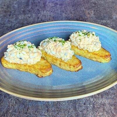 Риет из сельди с картофелем в Pink milk x Lift по цене 670 ₽