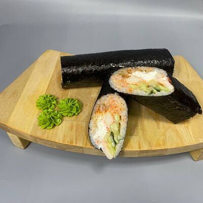 Ролл-шаурма Креветкав Sushiap по цене 550 ₽