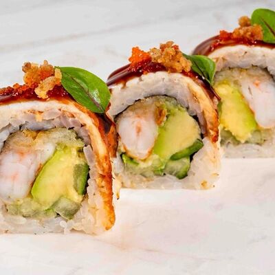Ролл Унаги темпура в Satoshi Sushi по цене 820 ₽