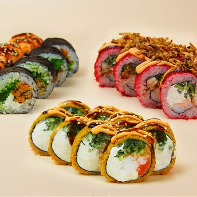 Сет Экстрим в Суши Сэгун и роллы по цене 2250 ₽