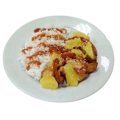 Курица по-гавайски в Пойдем к Толяше по цене 389 ₽
