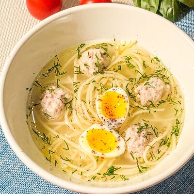 Куриный суп в Моя Италия по цене 320 ₽