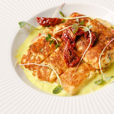 Французский омлет с овощами в 8 seconds pub по цене 500 ₽