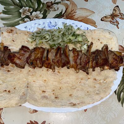 Шашлык из бараньих рёбер в Шашлыки восточные по цене 610 ₽