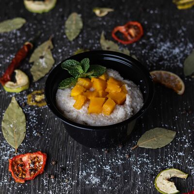 Ячневая каша с жареной тыквой в Кафе RSC по цене 180 ₽