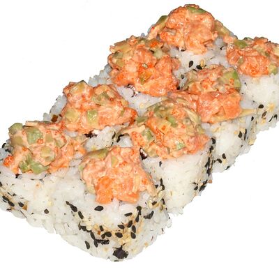 Ролл с тартаром из семги в Синьора по цене 490 ₽