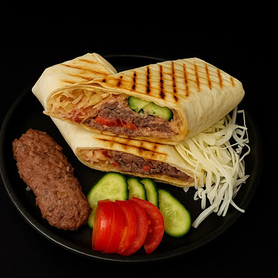 Шаурма говяжий хит(Я) в Съедим всё по цене 380 ₽