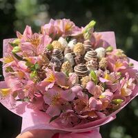 Букет Теплая встреча - размер M в FlowBerry