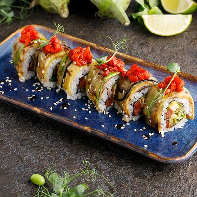 Постный ролл с овощами гриль в ЛарисуВаннуХочу по цене 430