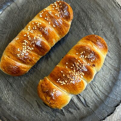 Сосиски в тесте в Халяль Фуд по цене 100 ₽