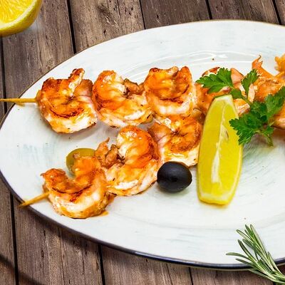 Креветки BBQ в Frau Gretta по цене 817 ₽