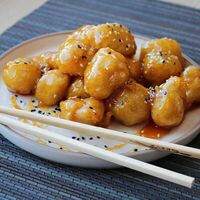 Яблоки в карамели в Порт-брю