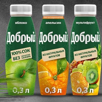 Сок Добрый в Subway по цене 137 ₽