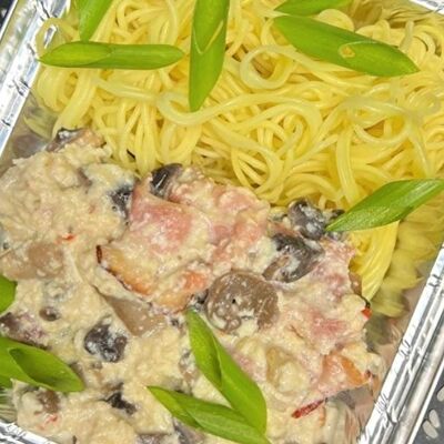 Wok сливочный в Barbara Пироги/Пицца/Роллы по цене 560 ₽