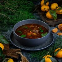 Английский суп Стью с говядиной в McKey Pub & Restauraunt