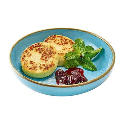 Сырники с тофу и брусничным соусом в Ёрш по цене 380