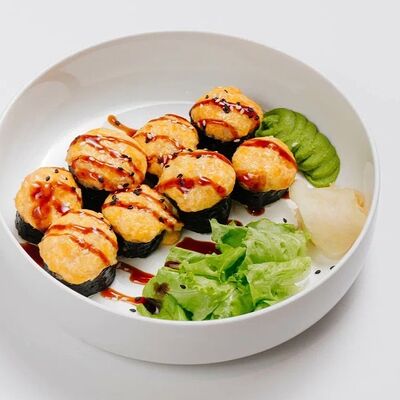 Запеченный ролл с креветкой в Sant по цене 460 ₽