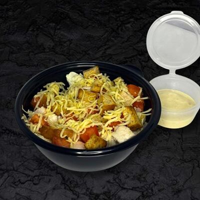 Салат Цезарь с курицей в Don Corleone Миасс по цене 230 ₽