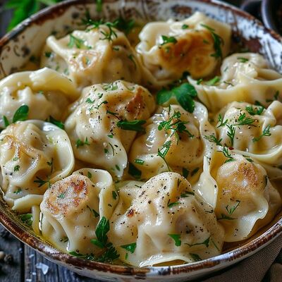 Пельмени ручной лепки с бараниной в Домашние вкусности по цене 420 ₽