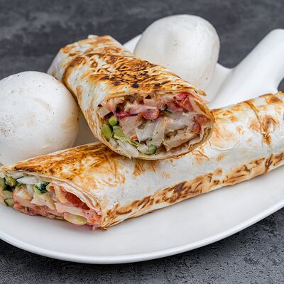 Грибная шаверма в А когда не Вкусно?! по цене 399 ₽
